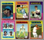 1975 Topps Bsbl.- 1 Near Complete Set of 658/660 Cards