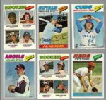 1977 Topps Bsbl.- 1 Near Complete Set of 655/660 Cards