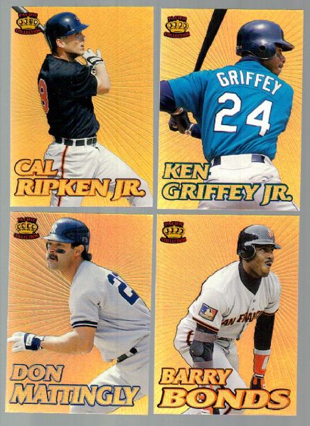 1995 Pacific Bsbl. “Gold Prisms”- 1 Complete Set of 36 Cards