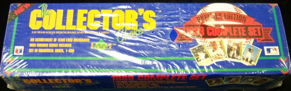 1989 Upper Deck Bsbl.- 1 Complete Factory Set of 800 Cards