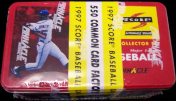 1997 Score Bsbl.- 1 Complete Tin Factory Set of 551 Cards
