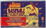 2001 Bowman Heritage Bsbl.- 1 Unopened Wax Box