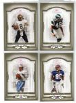 2004 Donruss Classics Ftbl. “Timeless Tributes Green”- 4 Diff. Legends