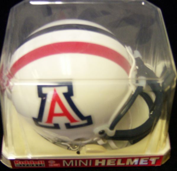 University of Arizona Riddell Ftbl. Mini Helmet