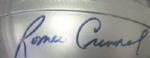New England Patriots Riddell NFL Ftbl. Mini-Helmet- Autographed by Romeo Crennel