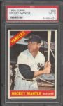 1966 Topps Baseball- #50 Mickey Mantle, Yankees- PSA Vg 3 