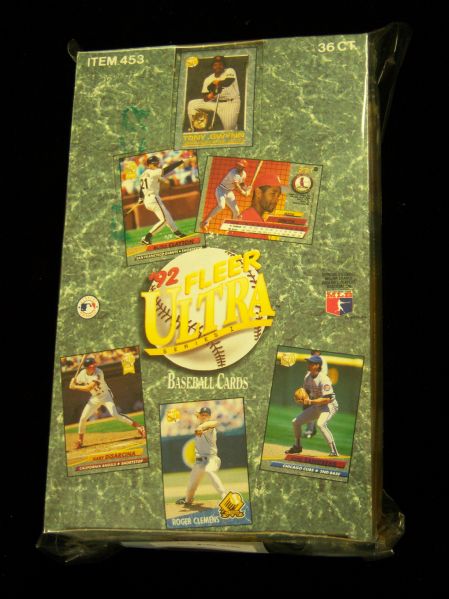 1992 Fleer Ultra Bb- Series 1 – One Unopened Wax Box
