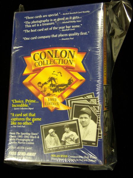 1993 Conlon Baseball- One Unopened Wax Box