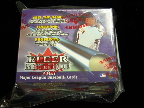 2000 Fleer Mystique Baseball- One Unopened Hobby Wax Box