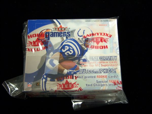 2000 Fleer Gamers Football- One Unopened Hobby Wax Box