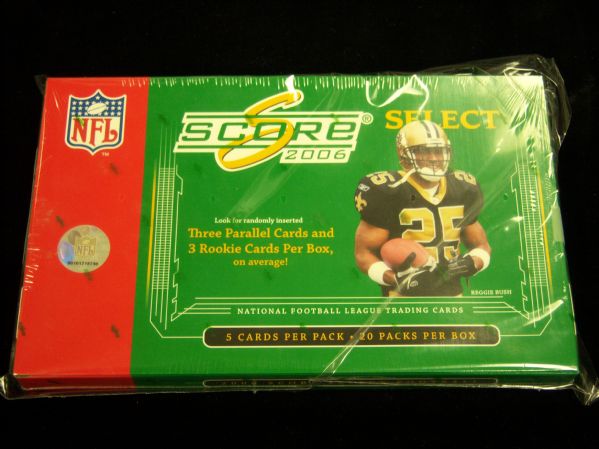 2006 Score Select Football – One Unopened Wax Box