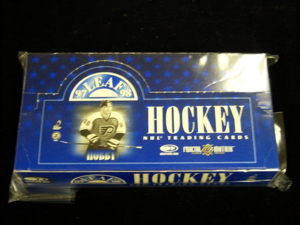 1997-98 Leaf Hockey- 16 Unopened Wax Packs