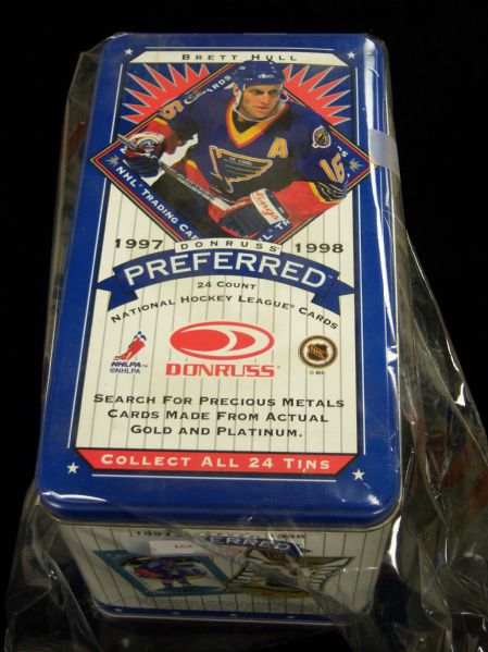 1997-98 Donruss Preferred Hockey- 13 Unopened Tins