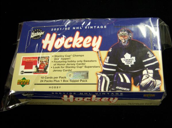 2001-02 Upper Deck Vintage Hockey- 9 Unopened Wax Packs