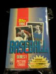 1994 Topps Baseball- Series 1- One Unopened Wax Box