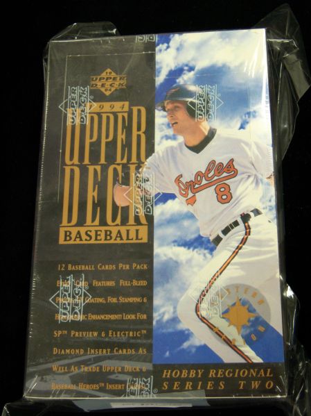 1994 Upper Deck Baseball- Hobby Regional Series 2- (Eastern)- One Unopened Wax Box 
