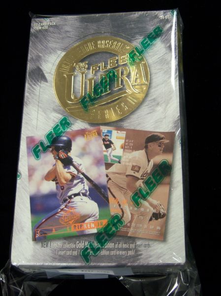 1995 Ultra Baseball- Series 2- One Unopened Wax Box