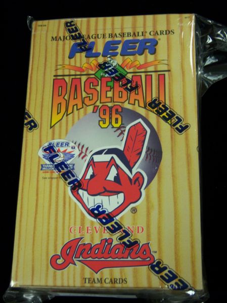 1996 Fleer Baseball- One Unopened Wax Box