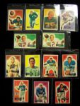 1955 Bowman Fb- 6 Diff.+ 6 More Cards
