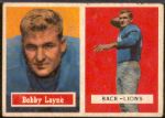 1957 T Fb- #32 Bobby Layne, Lions