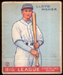1933 Goudey Baseball- #164 Lloyd Waner, Pirates