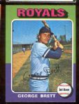 1975 Topps Baseball- #228 George Brett RC