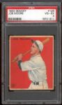 1933 Goudey Baseball- #126 Joe Moore, N Y Giants- PSA Vg-Ex 4