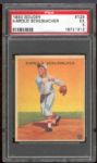 1933 Goudey Baseball- #129 Harold Schumacher, New York Giants- PSA Ex 5