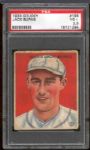 1933 Goudey Baseball- #198 Jack Burns, St.Louis Browns- PSA VG+ 3.5 