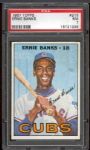 1967 Topps Bb- #215 Ernie Banks, Cubs- PSA NM 7