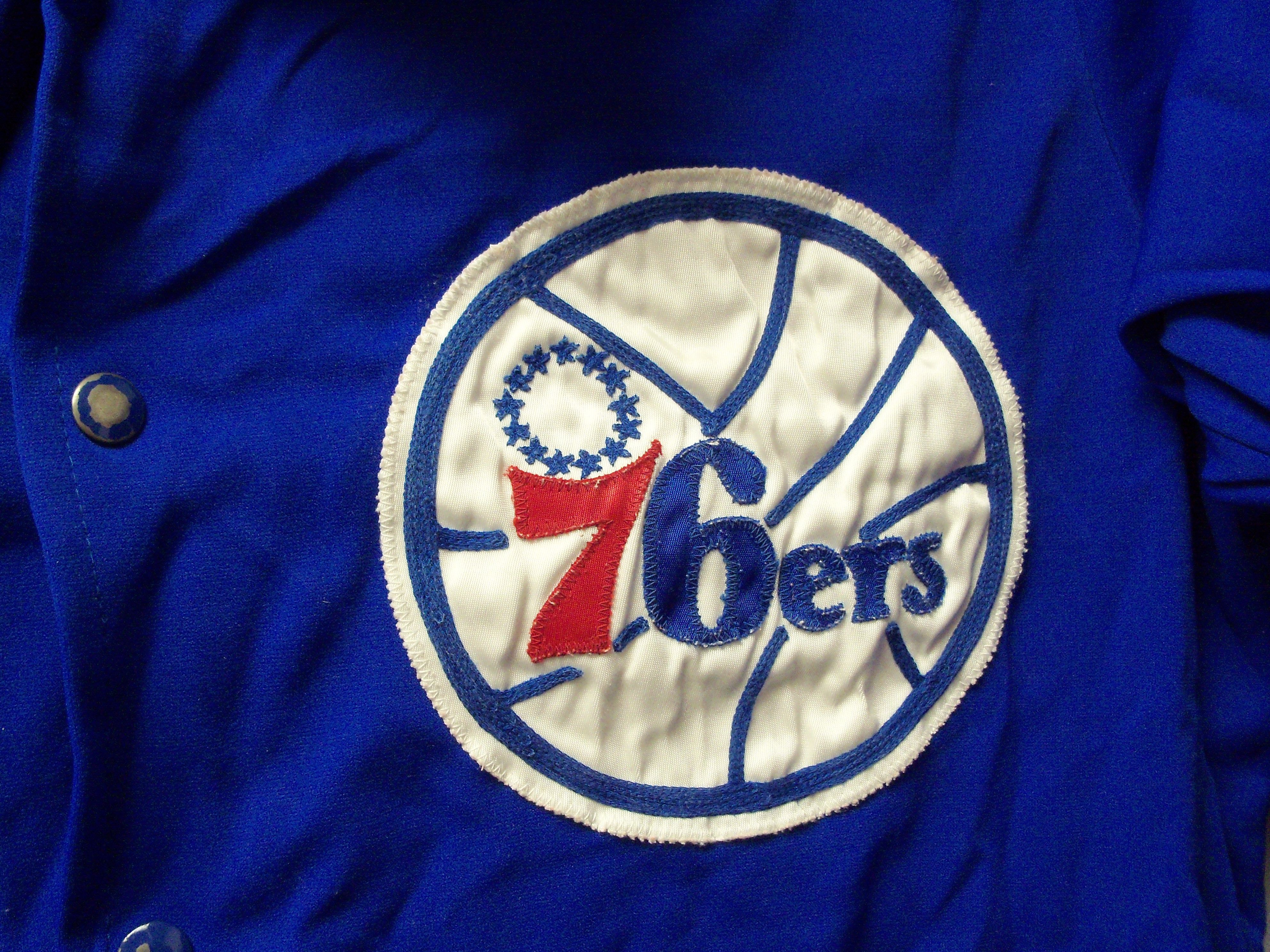 Lot Detail - 1980 Philadelphia 76ers Game-Worn Warm-Up