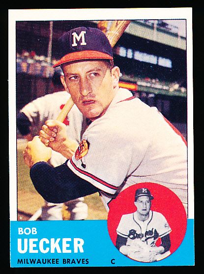 bob uecker baseball card