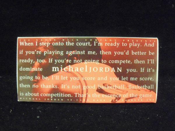 1994 Upper Deck Michael Jordan Rare Air Opened Factory Set of 90