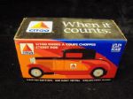 Citgo Model A Ford Coupe Chopped Street Rod Die-Cast 1/25th Scale Metal Bank