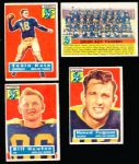 1956 Topps Football- 4 Diff. Green Bay Packers