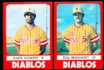 1980 TCMA El Paso Diablos Complete Set of 24