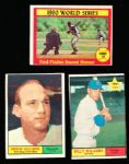 1961 Topps Bsbl.- 15 Diff. Cards