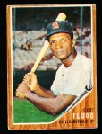 1962 Topps Bsbl. #590 Curt Flood, Cardinals