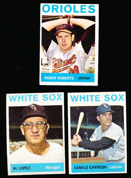 1964 Topps Bsbl.- 20 Diff. Cards