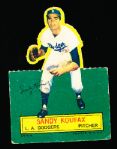 1964 Topps Bsbl. “Stand-Ups”- Sandy Koufax, Dodgers