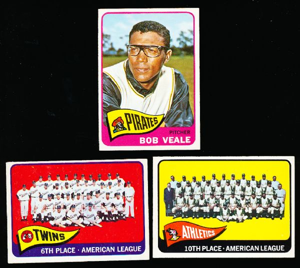 1965 O-Pee-Chee Bsbl.- 7 Diff. Cards