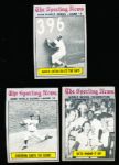 1970 Topps Bsbl. “The Sporting News World Series”- 12 Asst. Cards
