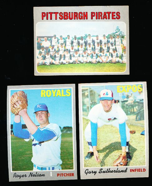 1970 Topps Bsbl.- 18 Diff. Semi-High # Cards