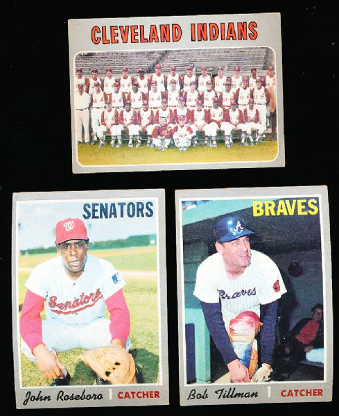 1970 Topps Bsbl.- 14 Diff. High # Cards