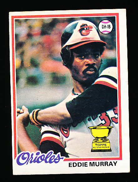 1978 Topps Bsbl. #36 Eddie Murray RC