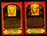 1979 Dexter Press Bsbl. Hall of Fame Postcards- 3 Diff. Chicago Cubs