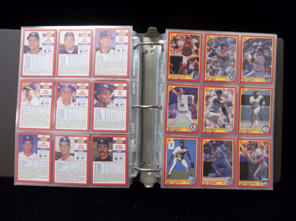1990 Score Bsbl.- 1 Complete Set of 704 Cards in Sheets/Binder