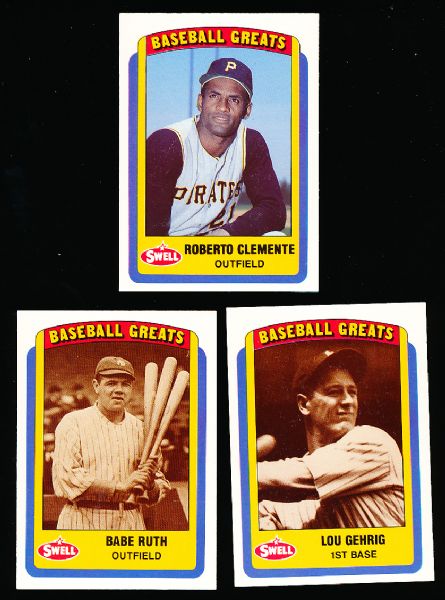 1990 Swell Baseball Greats- 90 Diff. Cards