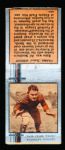 1933 Diamond Matchbooks Ftbl. Silver- Frank Wright, Brooklyn Dodgers
