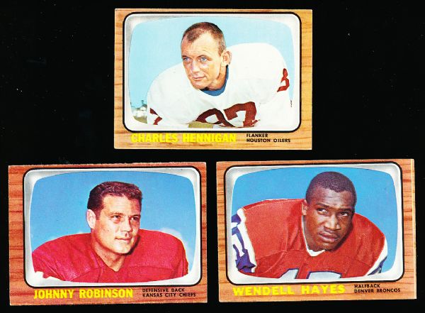 1966 Topps Ftbl.- 20 Diff. Cards